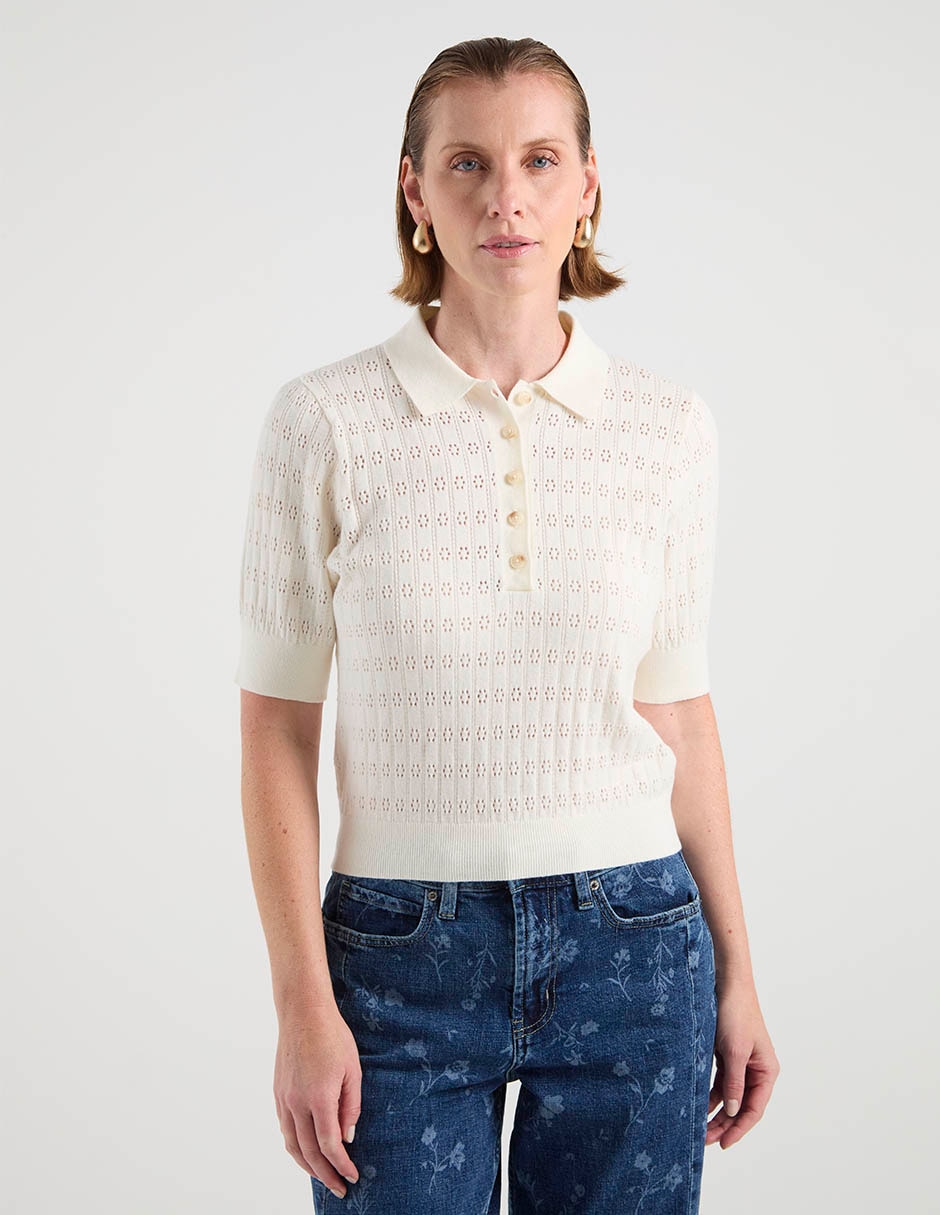 Blusa manga al codo para mujer 2