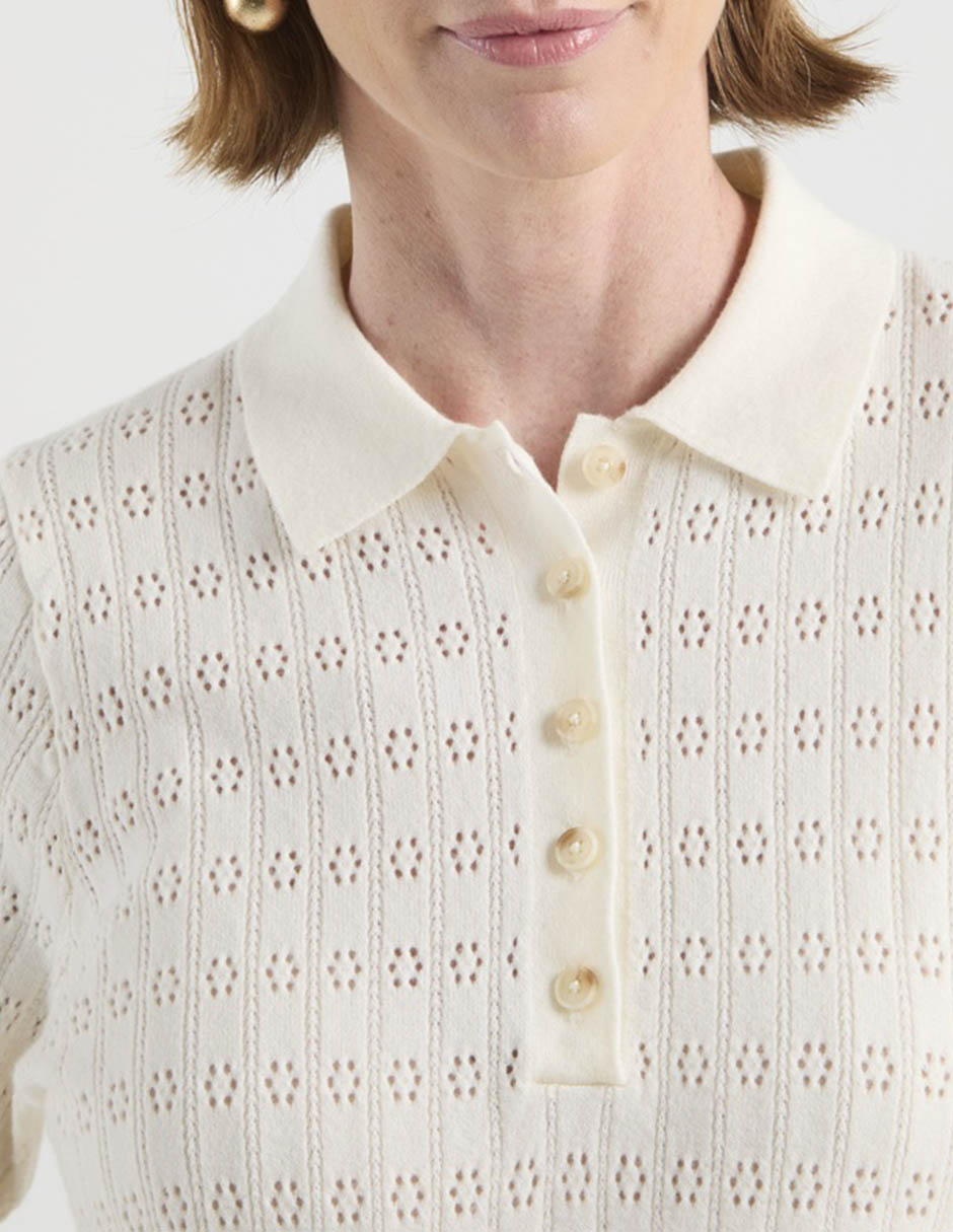 Blusa manga al codo para mujer 3