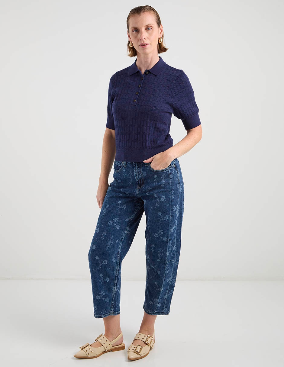 Blusa manga al codo para mujer 3