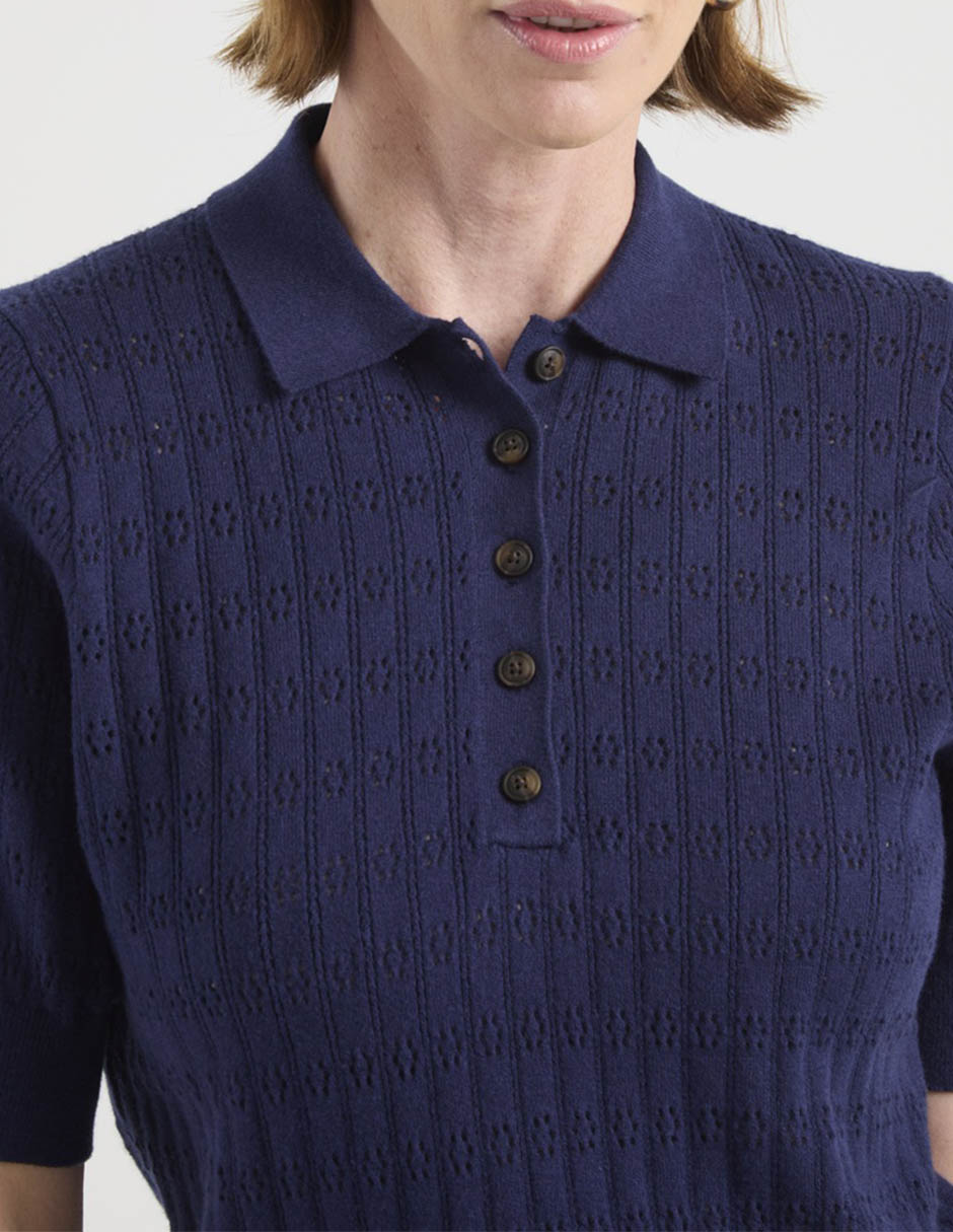 Blusa manga al codo para mujer 4