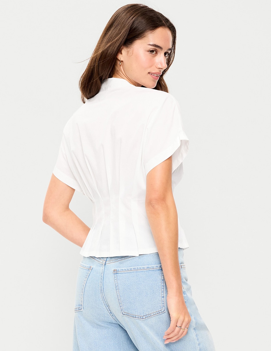 Blusa manga corta para mujer 2