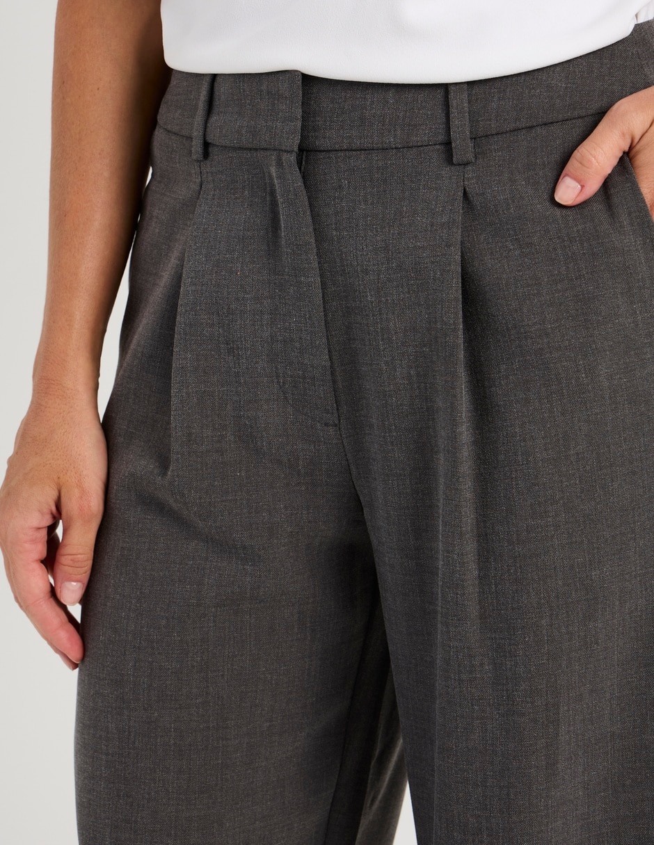Pantalón relaxed wide leg para mujer 4
