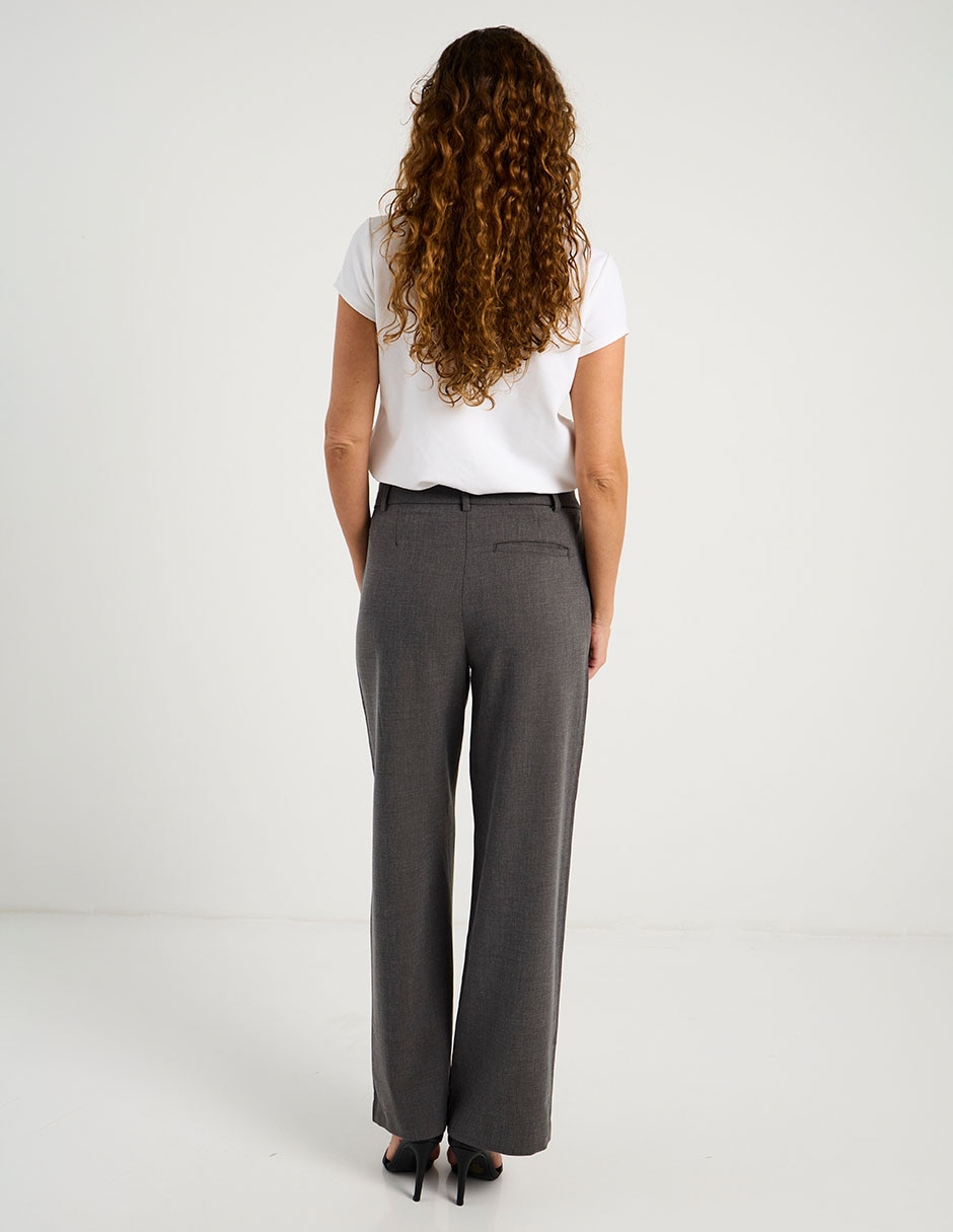 Pantalón relaxed wide leg para mujer 6