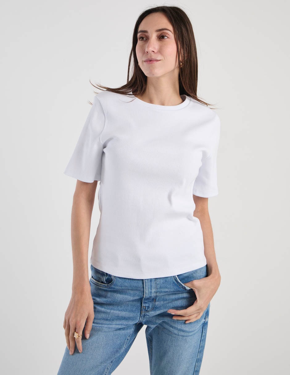 Blusa manga corta para mujer 2