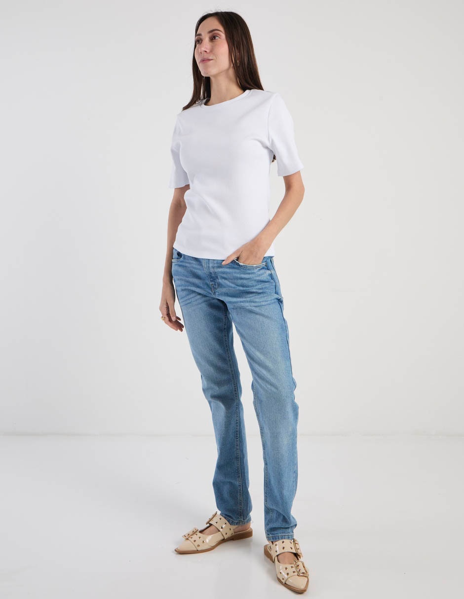 Blusa manga corta para mujer 3