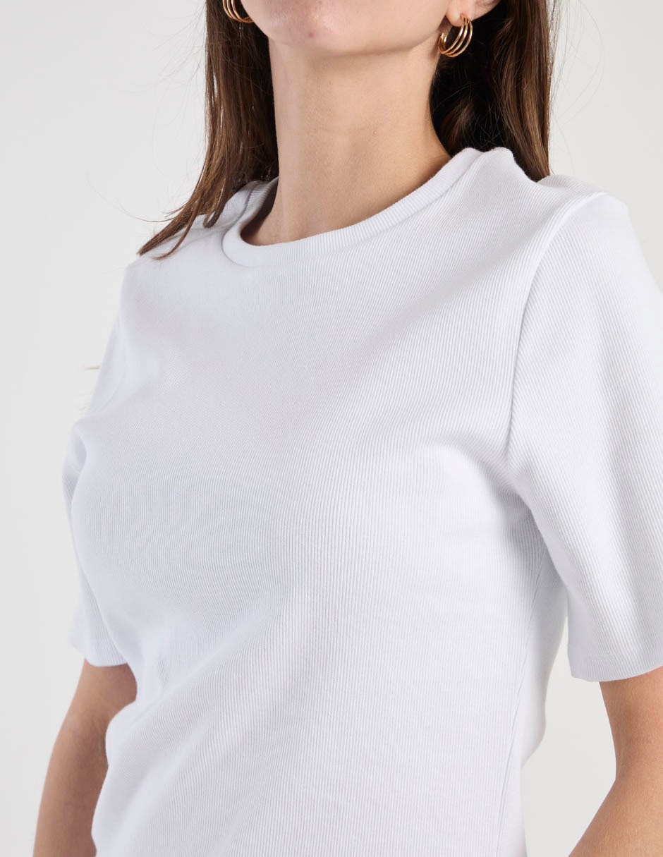 Blusa manga corta para mujer 4