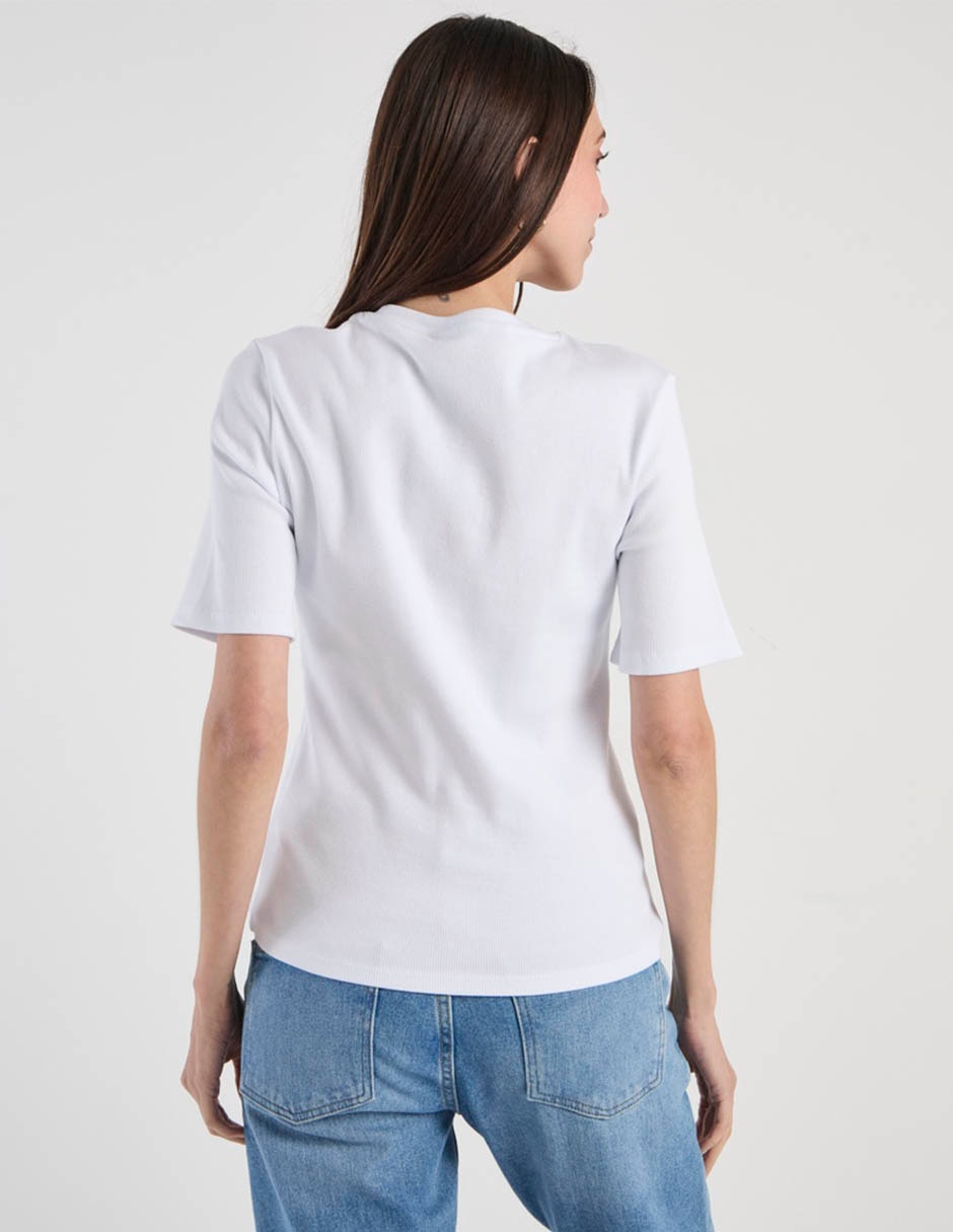 Blusa manga corta para mujer 6