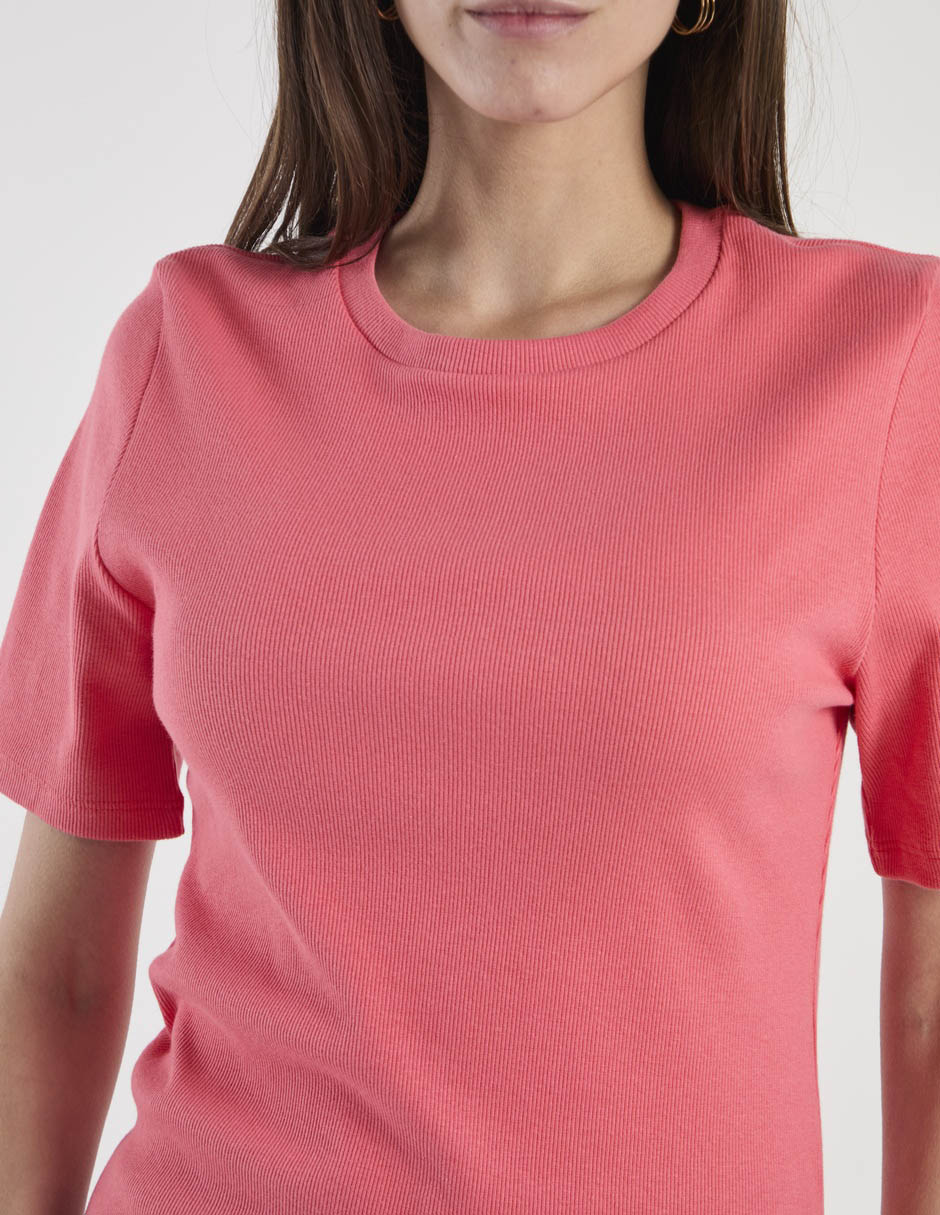 Blusa manga corta para mujer 4