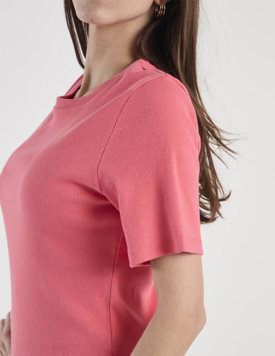 Blusa manga corta para mujer 5