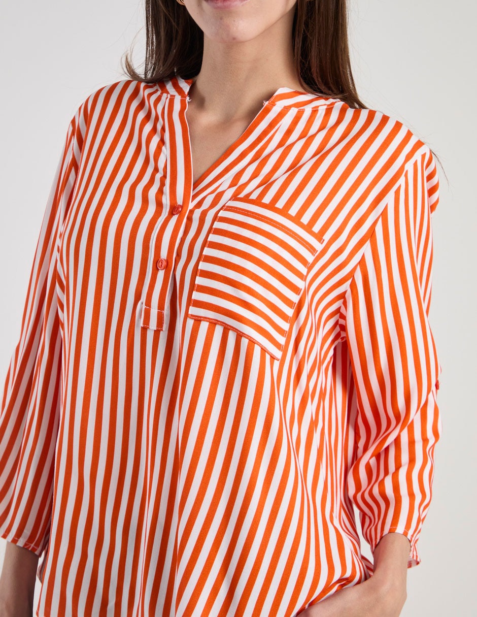 Blusa manga 3/4 para mujer 4