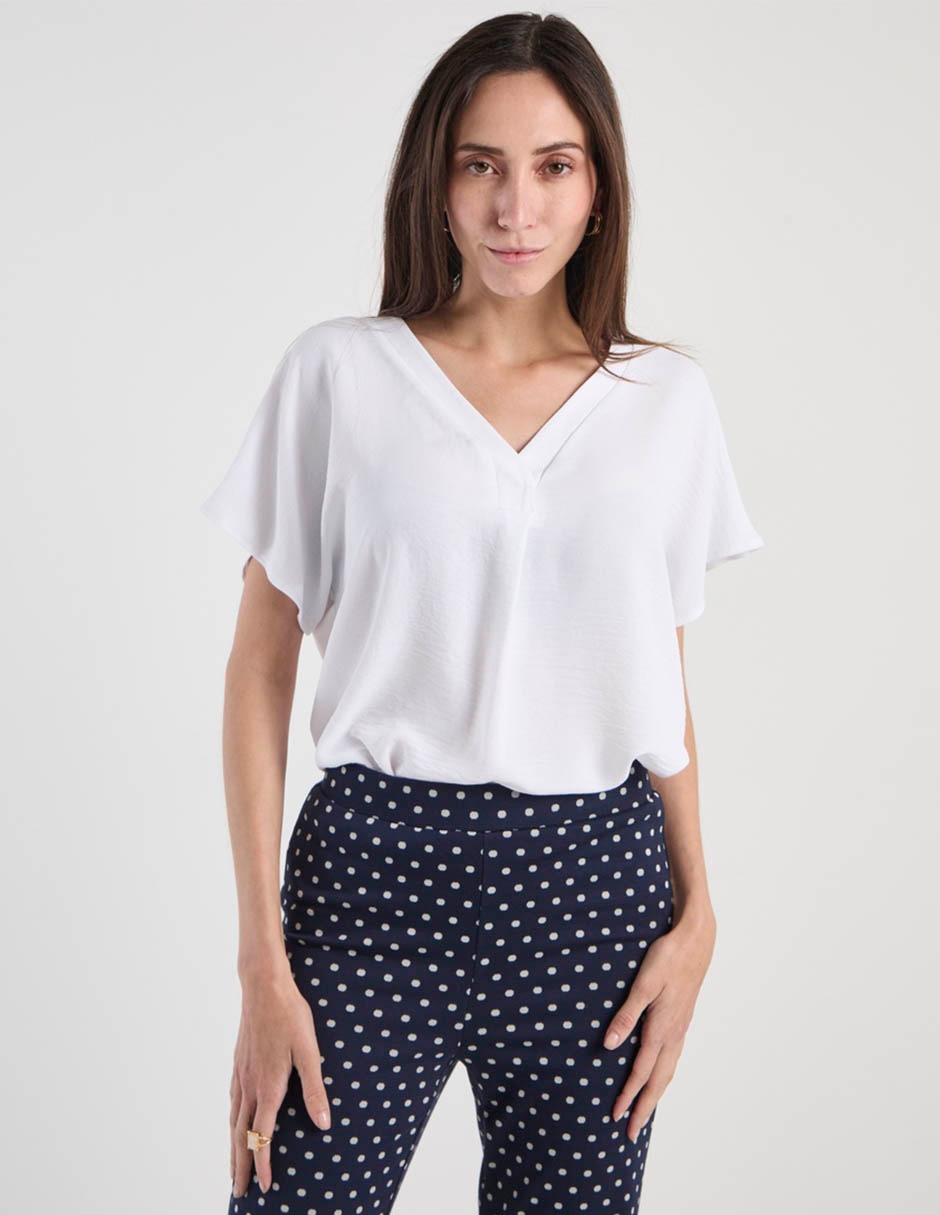 Blusa manga corta para mujer 2