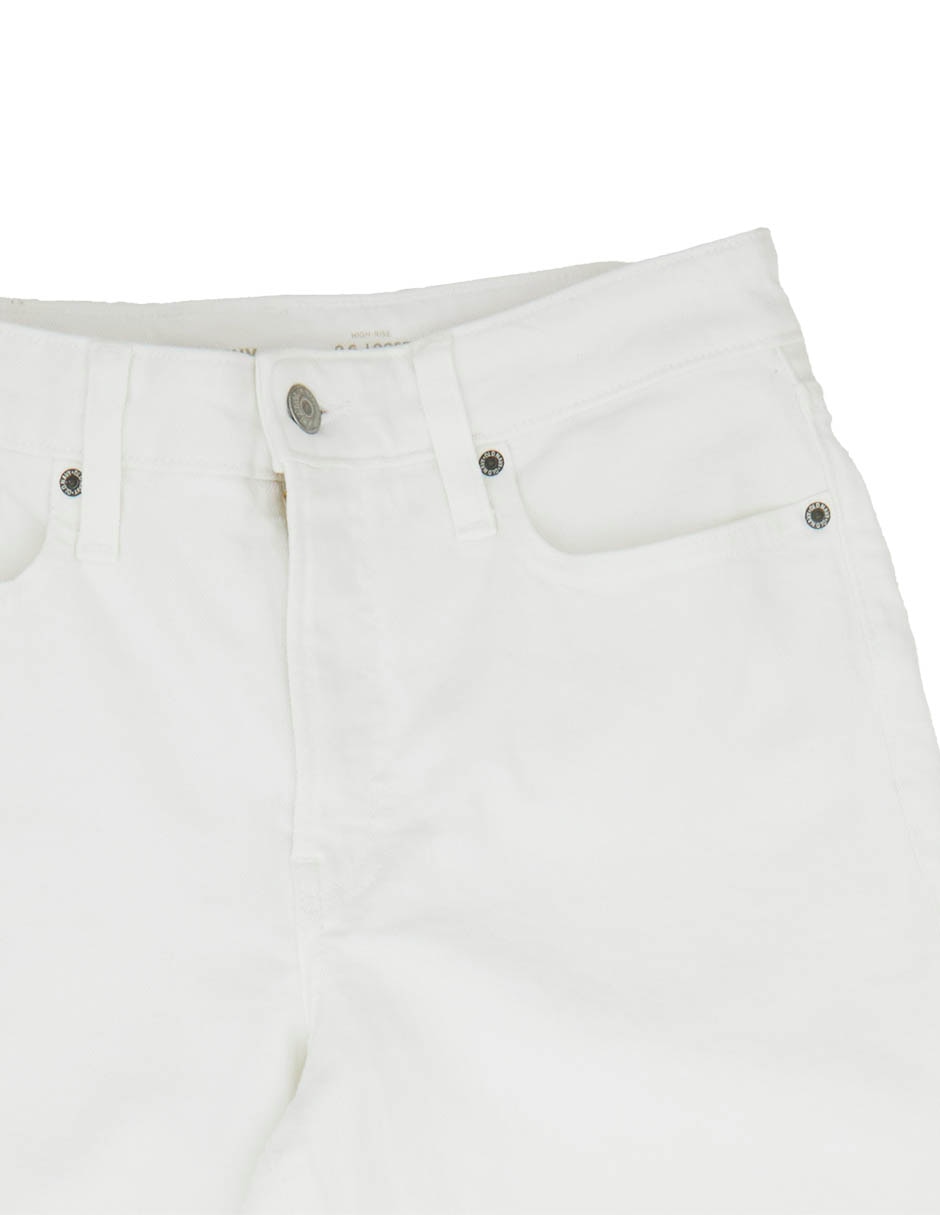 Jeans straight cintura media para mujer 5