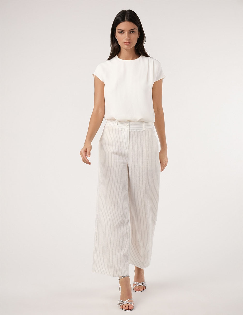 Pantalón wide leg para mujer