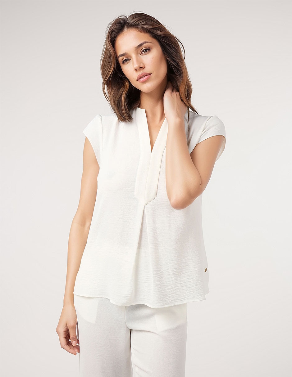 Blusa manga corta para mujer Blusa manga corta para mujer