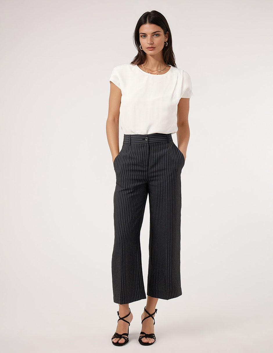 Pantalón wide leg para mujer Pantalón wide leg para mujer