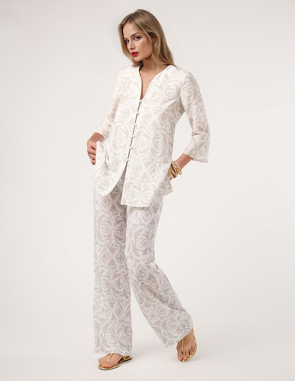 Pantalón straight para mujer