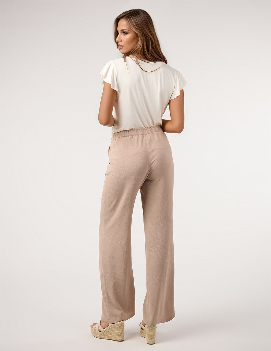 Pantalón relaxed straight para mujer 2