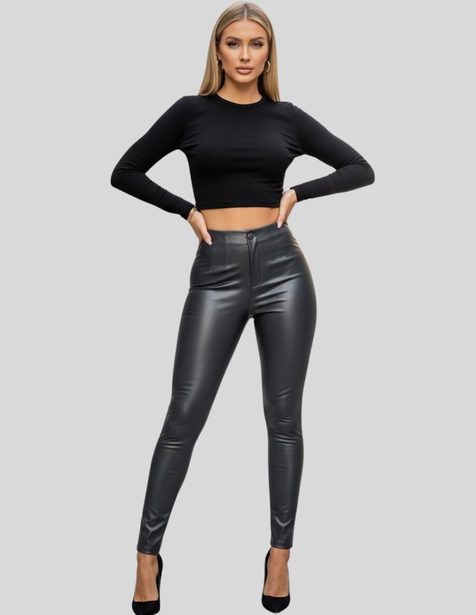 "legging/ set legging" malabis "a la (si aplica)" cintura alta "con" botón "para mujer"