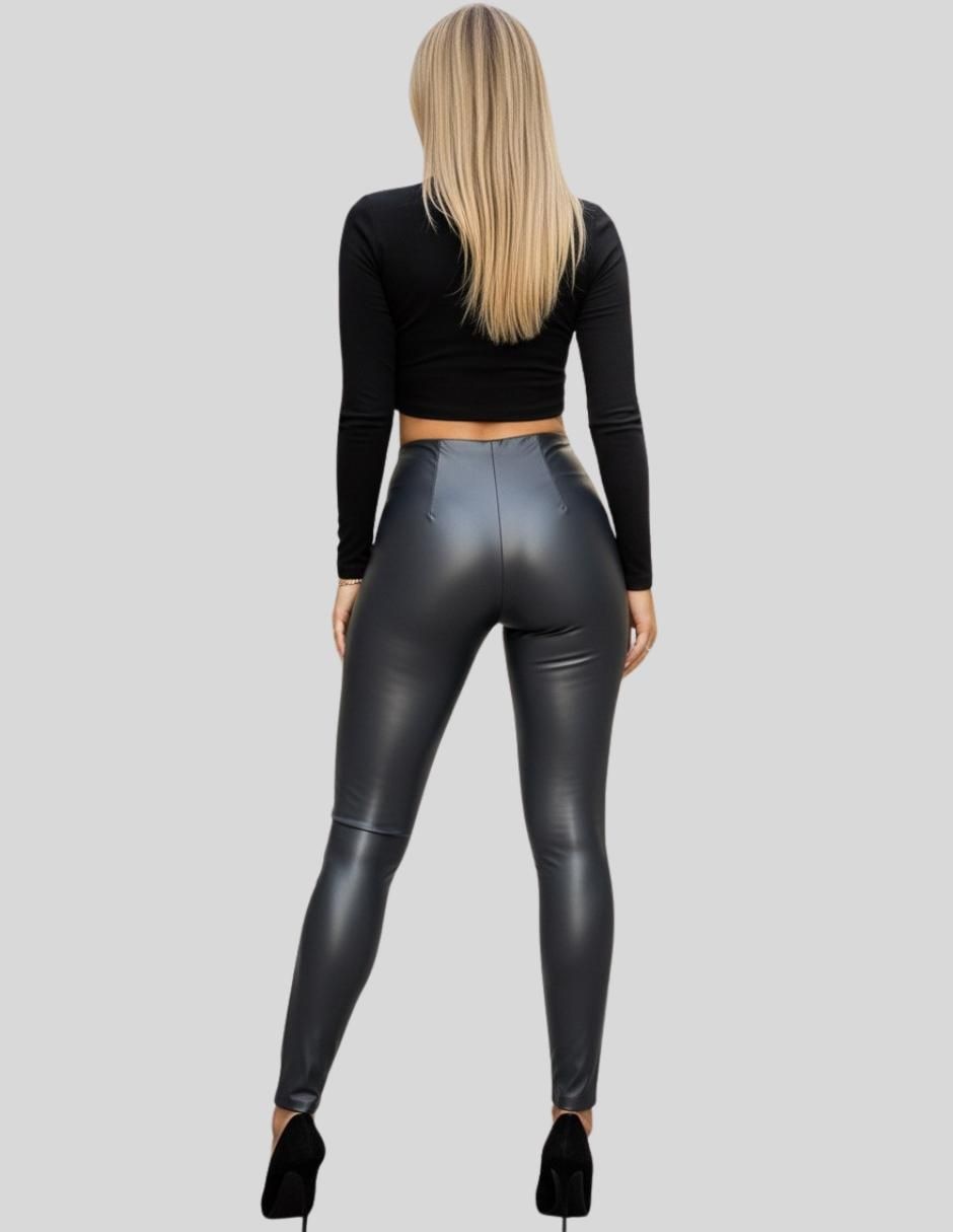 "legging/ set legging" malabis "a la (si aplica)" cintura alta "con" botón "para mujer"