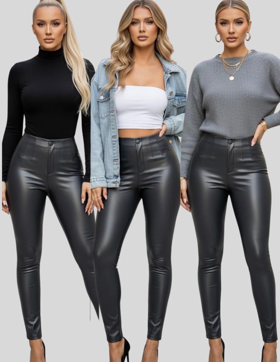 "legging/ set legging" malabis "a la (si aplica)" cintura alta "con" botón "para mujer"