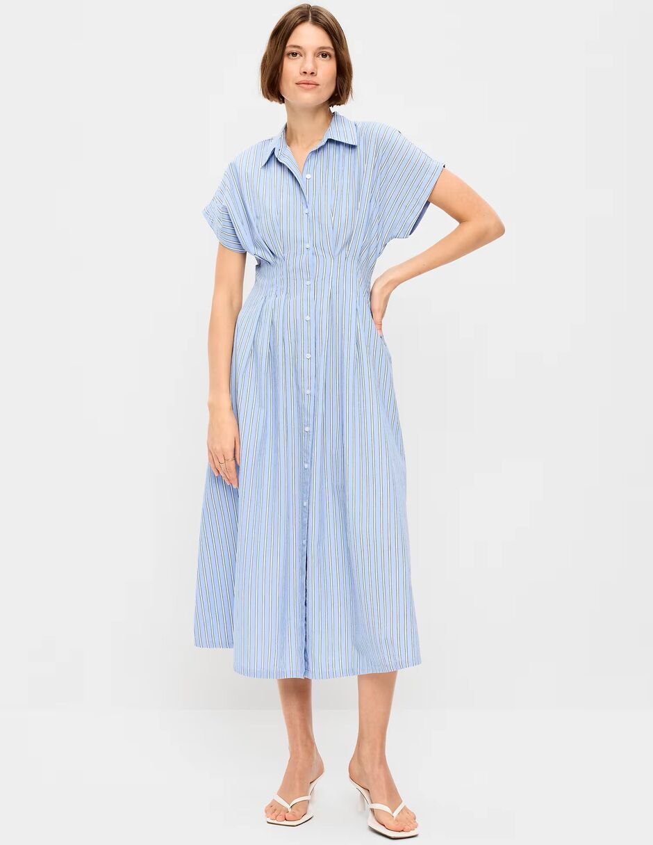 Vestido midi casual para mujer Vestido midi casual para mujer
