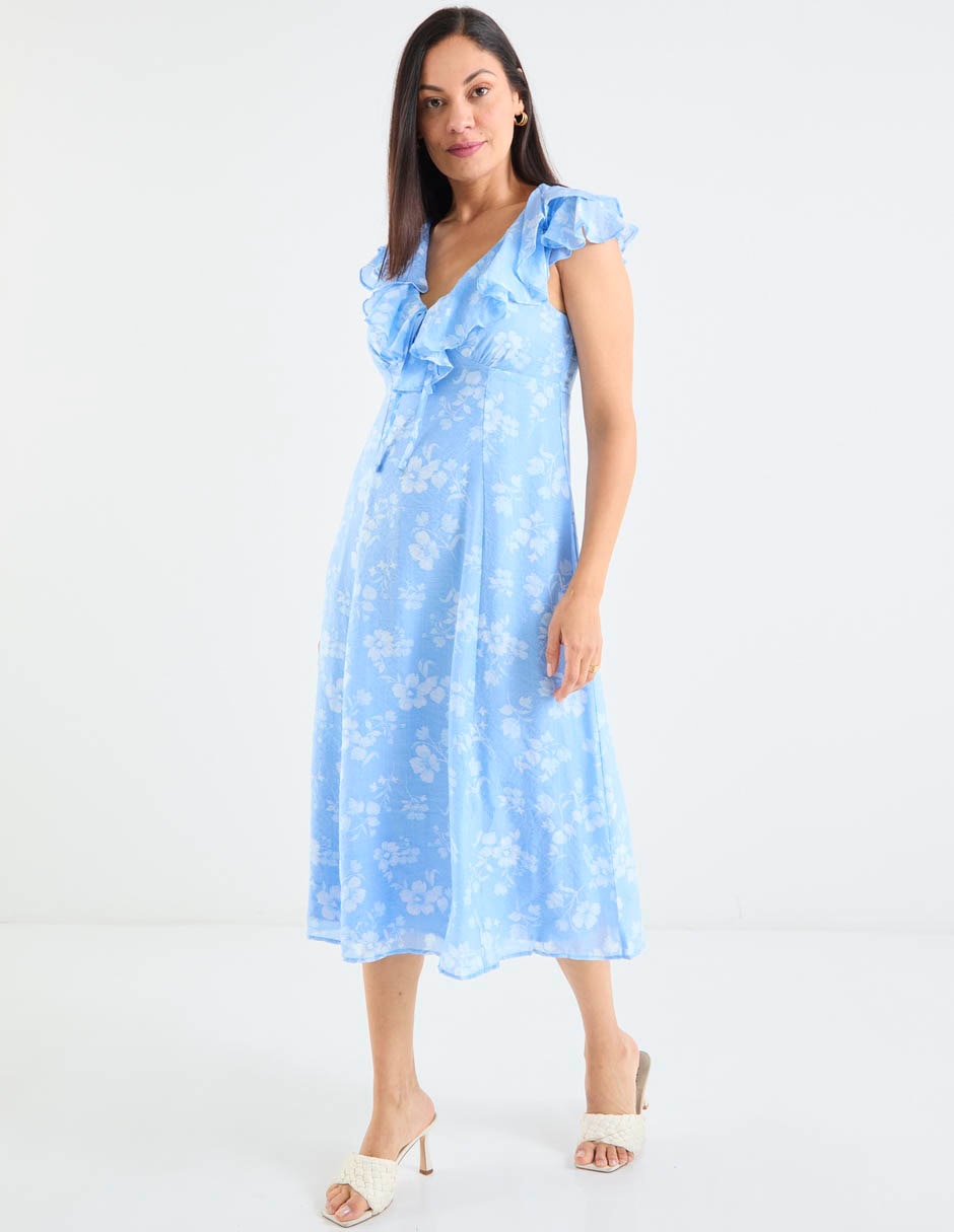 Vestido midi casual para mujer 9