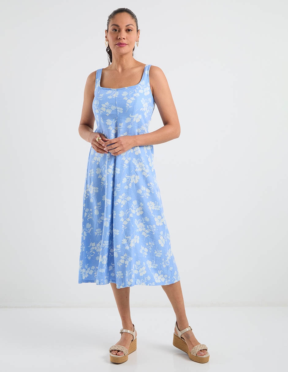 Vestido midi casual para mujer 3