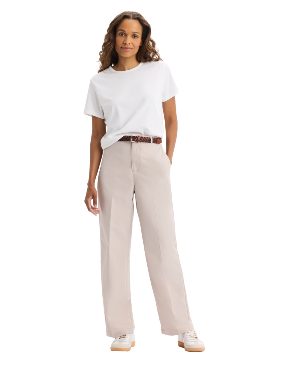 Pantalón recto para mujer