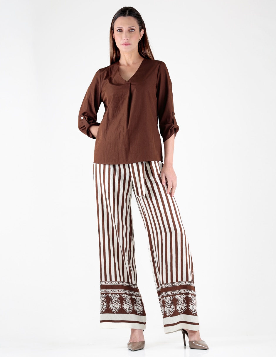 Blusa manga 3/4 para mujer 6