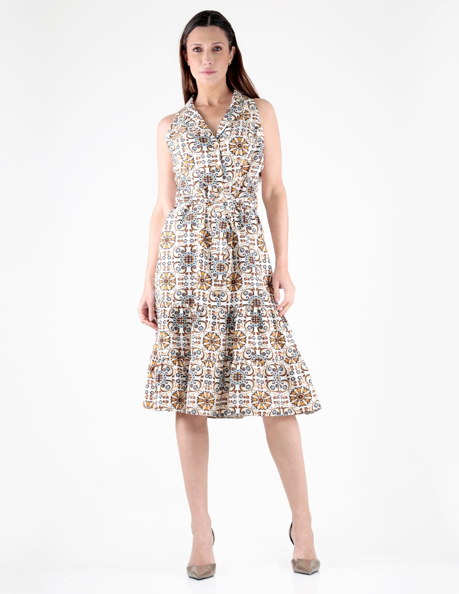 Vestido 3/4 casual para mujer 3