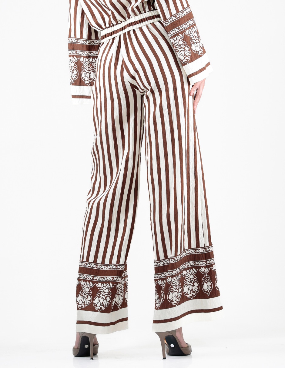Pantalón relaxed wide leg para mujer 5
