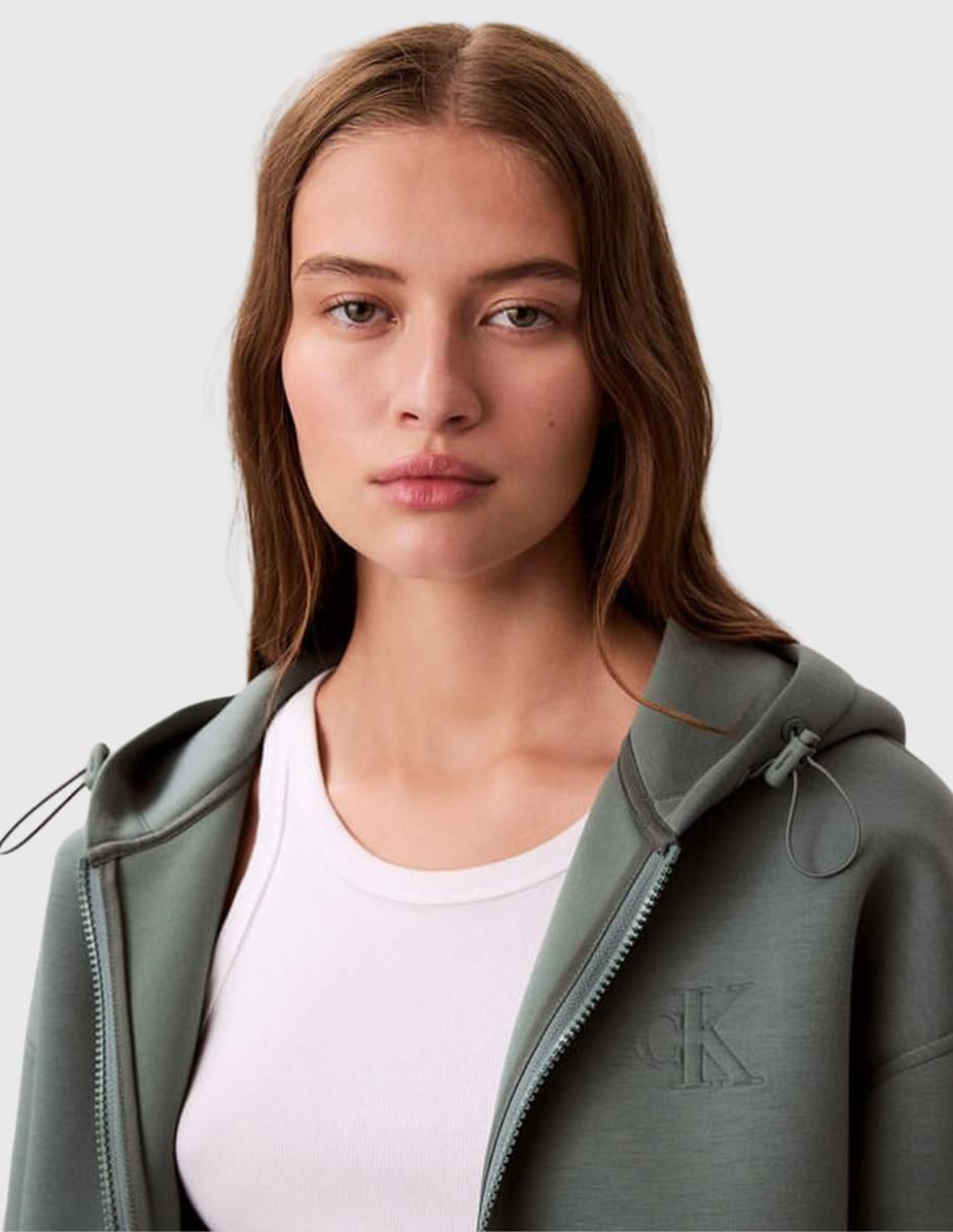 Sudadera con cierre completo para mujer 5