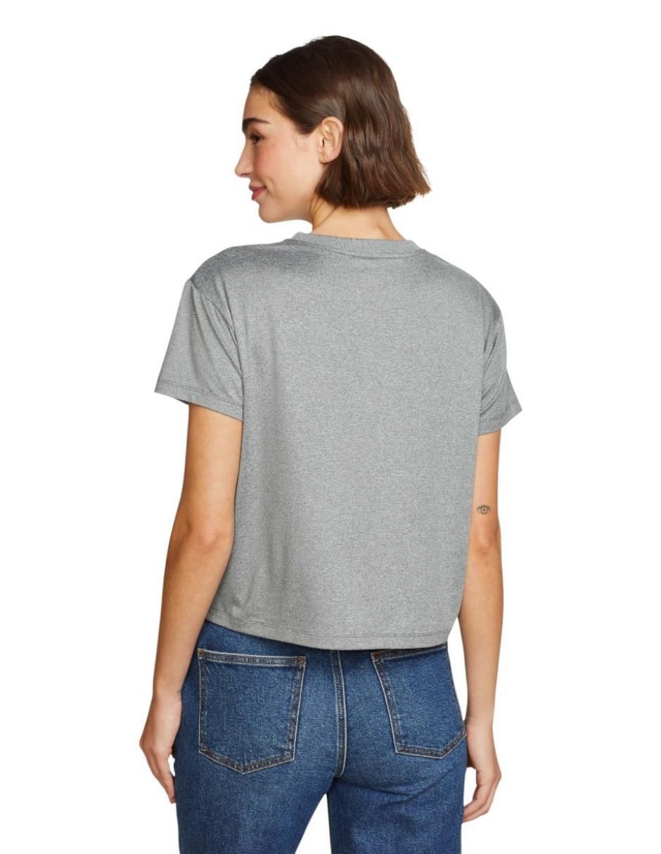 Playera manga corta Travel cuello redondo para mujer 2
