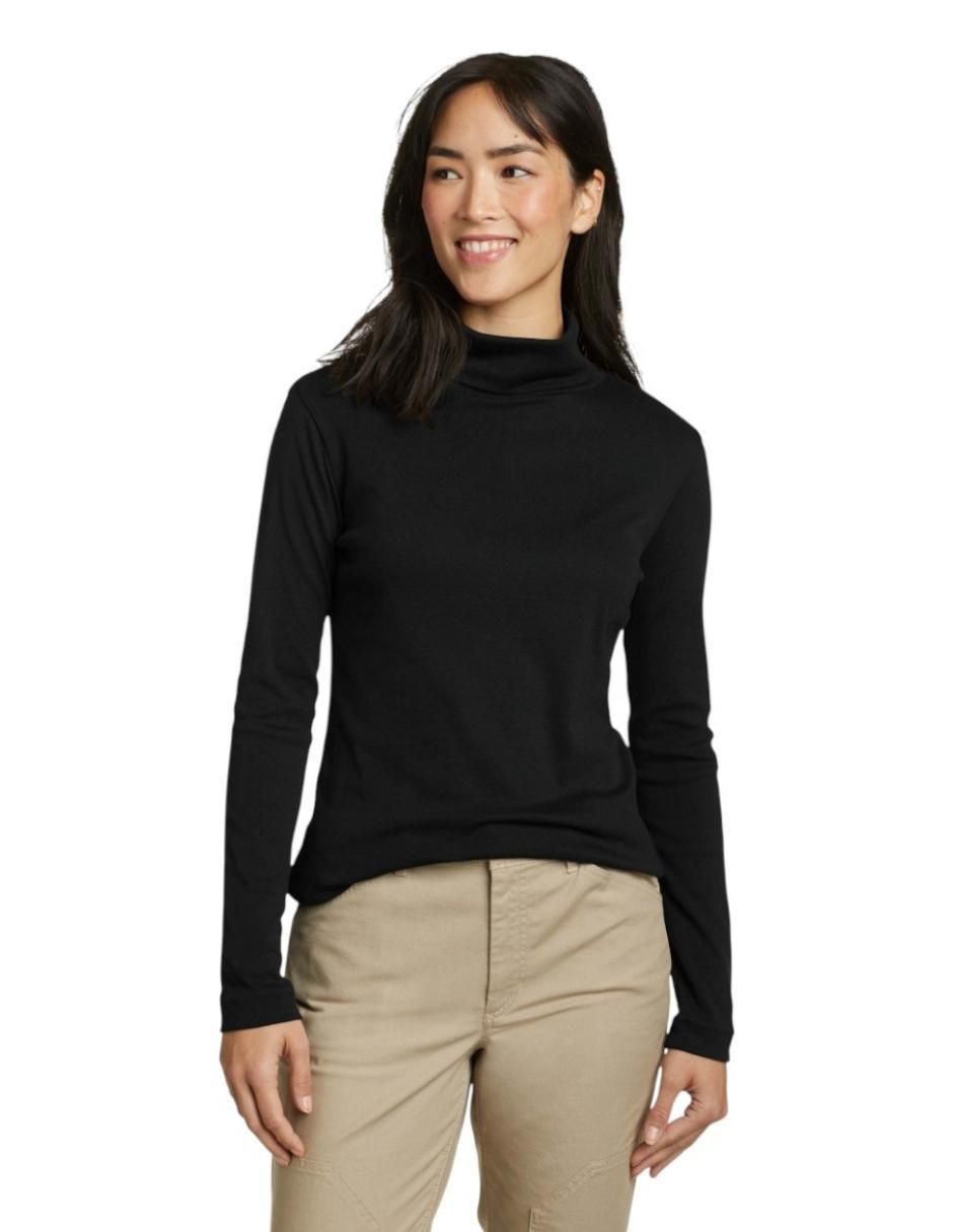 Blusa eddie bauer "manga" larga "para mujer"