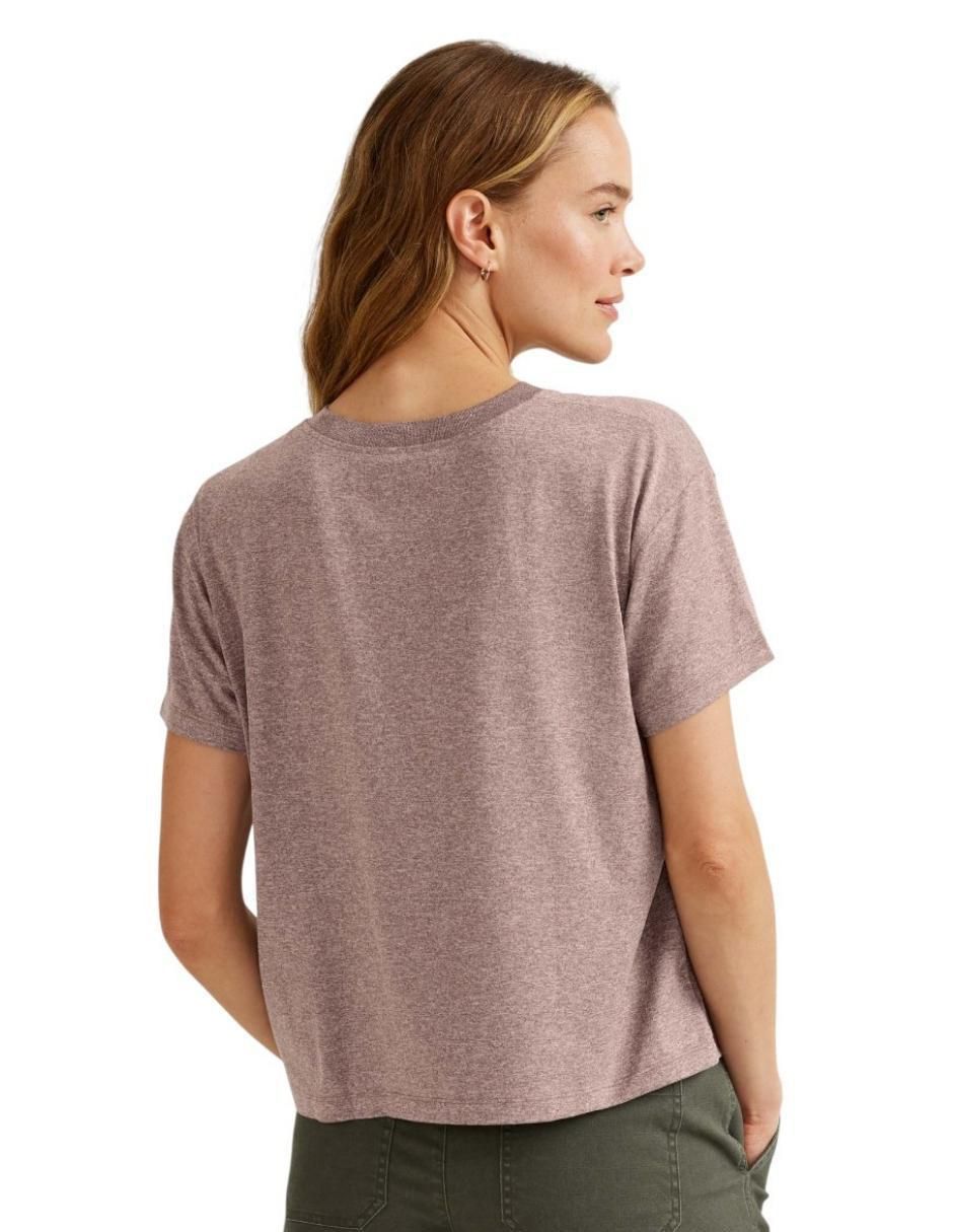 Playera manga corta Travel cuello redondo para mujer 2