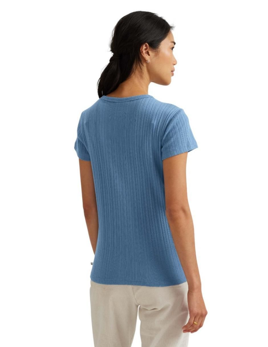 Playera manga corta cuello redondo para mujer 2