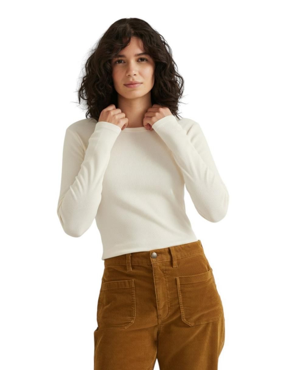 Blusa manga larga para mujer 3