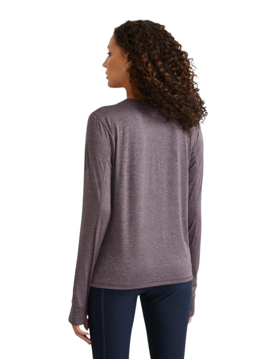 Playera manga larga Reso Stretch cuello redondo para mujer 2