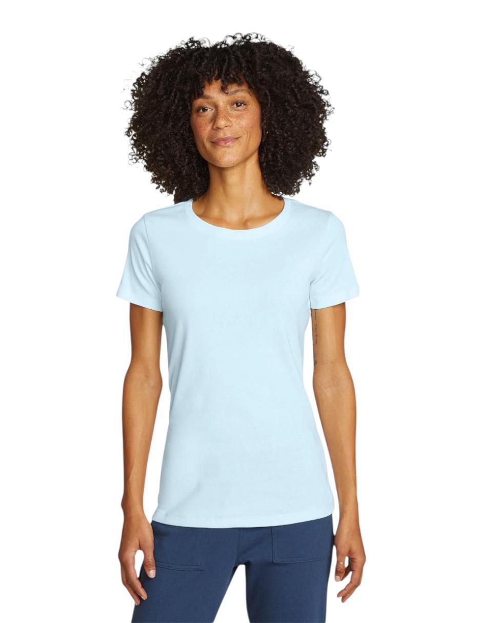 Playera manga corta cuello redondo para mujer Playera manga corta cuello redondo para mujer