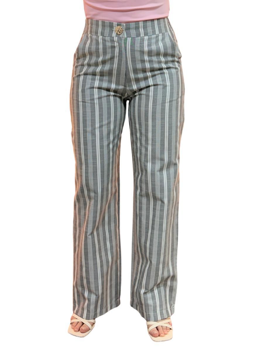 "pantalón" regular yaretni moda recto "para mujer"