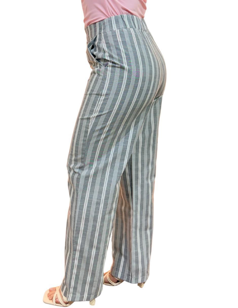 "pantalón" regular yaretni moda recto "para mujer"