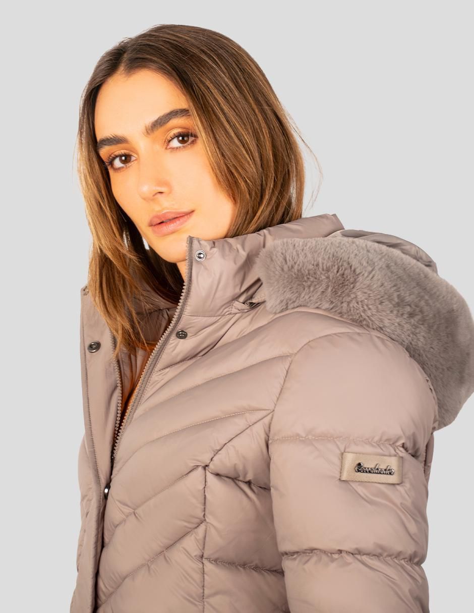 "chamarra" capitonada greenlander sin familia o colección no impermeable "de" poliéster "para mujer"