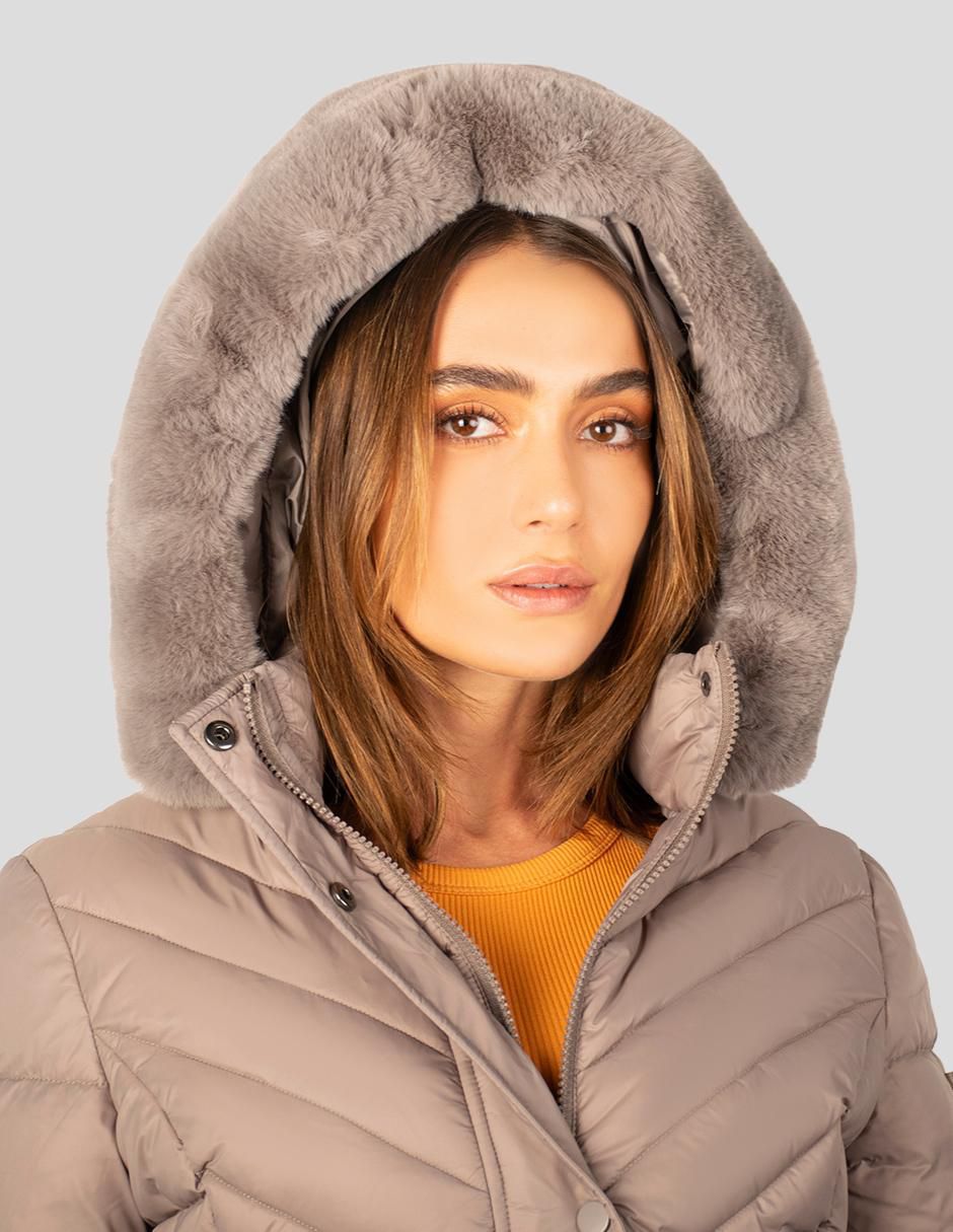 "chamarra" capitonada greenlander sin familia o colección no impermeable "de" poliéster "para mujer"