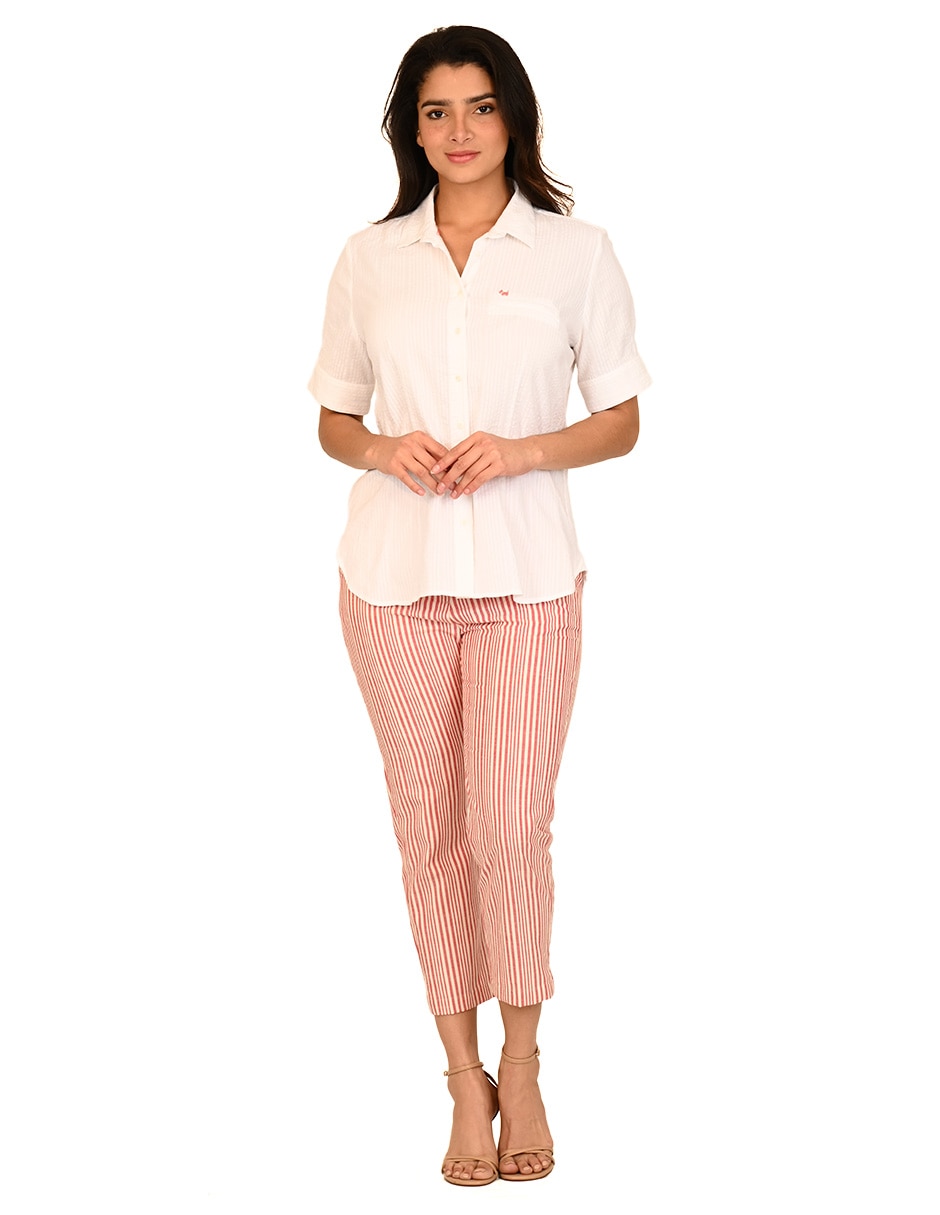 Blusa manga corta para mujer 2