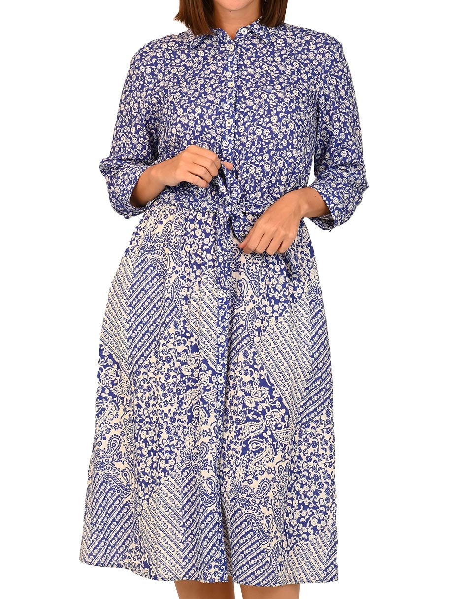 Vestido midi casual para mujer 4