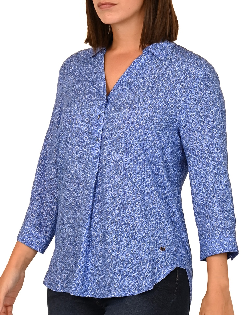 Blusa manga 3/4 para mujer 4