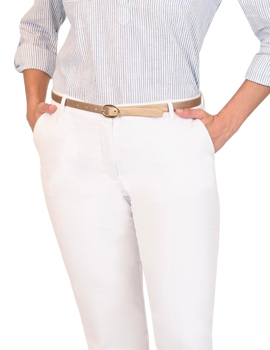Pantalón regular para mujer 4