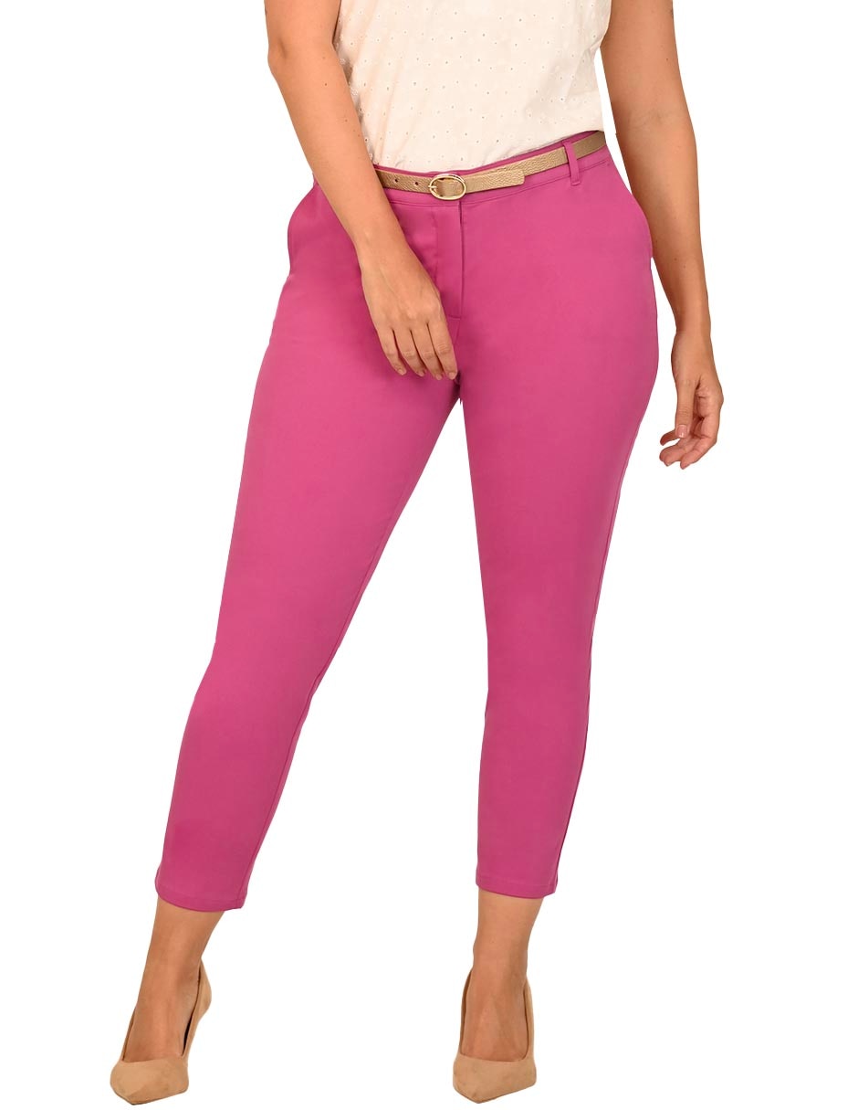 PANTALON FERRIONI M2871, 7, BUGAMBILIA