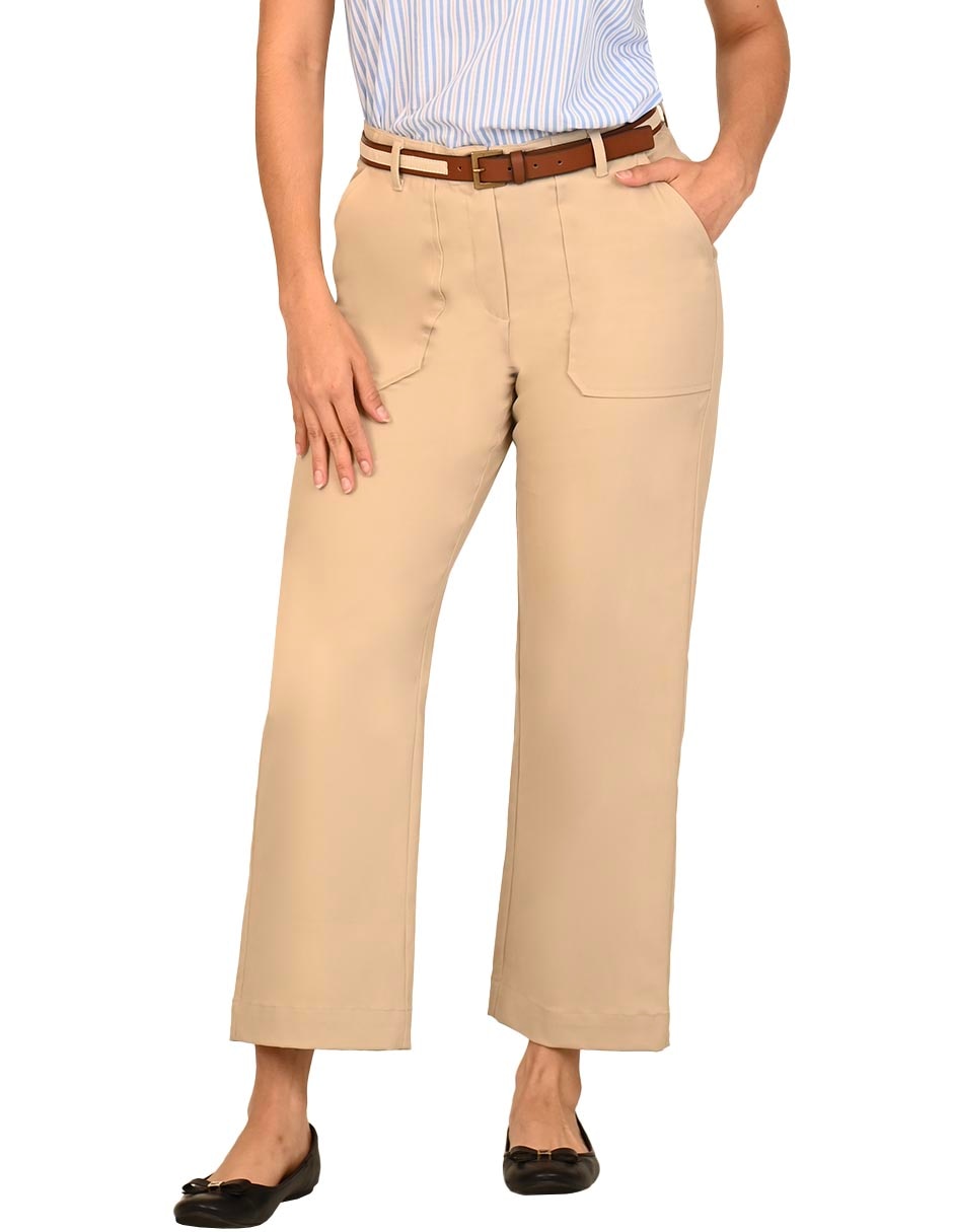 Pantalón regular para mujer