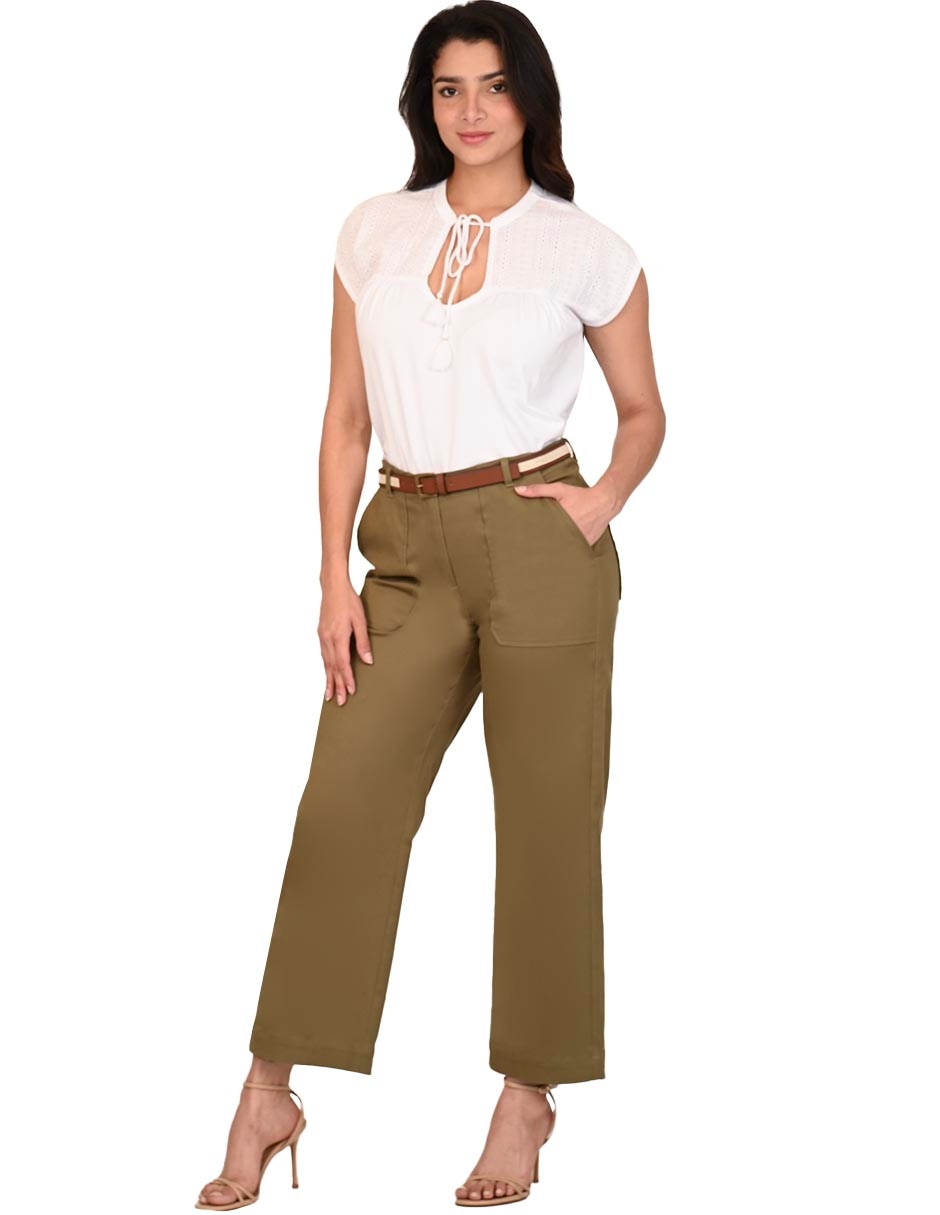 Pantalón regular para mujer 3
